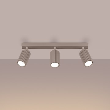 Brilagi - LED bodové svietidlo CRESTO 3xGU10/10W/230V taupe
