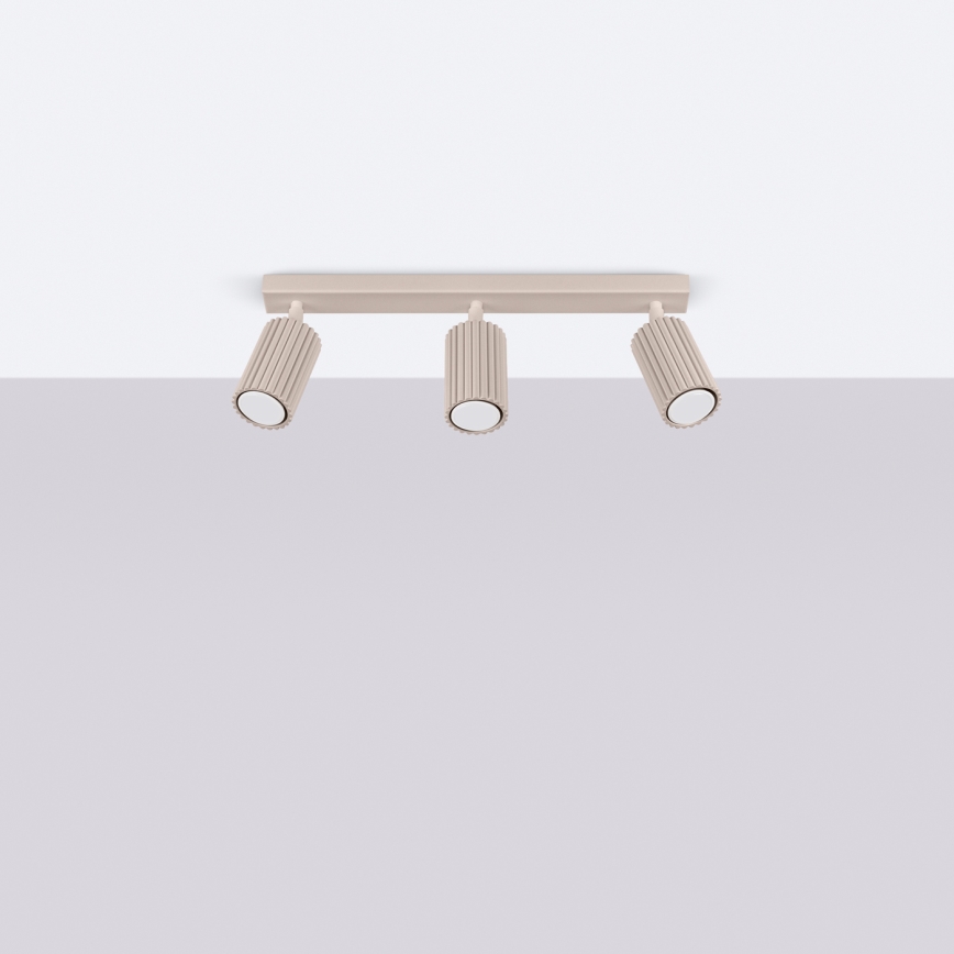 Brilagi - LED bodové svietidlo CRESTO 3xGU10/10W/230V taupe