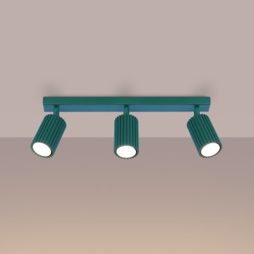 Brilagi - LED bodové svietidlo CRESTO 3xGU10/10W/230V tyrkysová