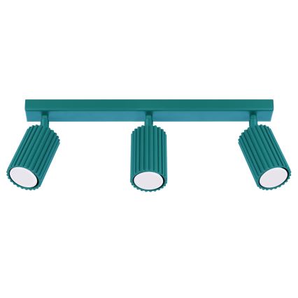 Brilagi - LED bodové svietidlo CRESTO 3xGU10/10W/230V tyrkysová
