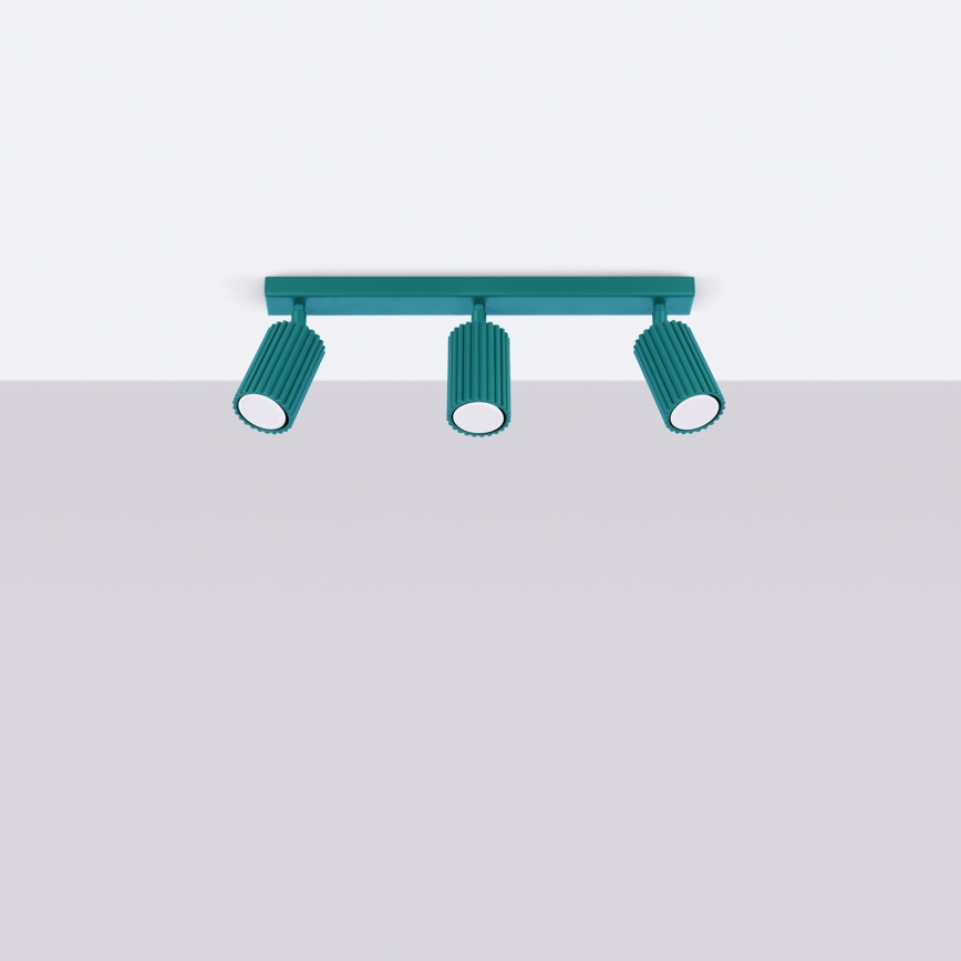 Brilagi - LED bodové svietidlo CRESTO 3xGU10/10W/230V tyrkysová