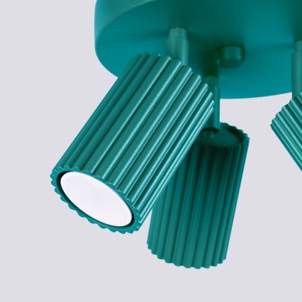 Brilagi - LED bodové svietidlo CRESTO 3xGU10/10W/230V tyrkysové