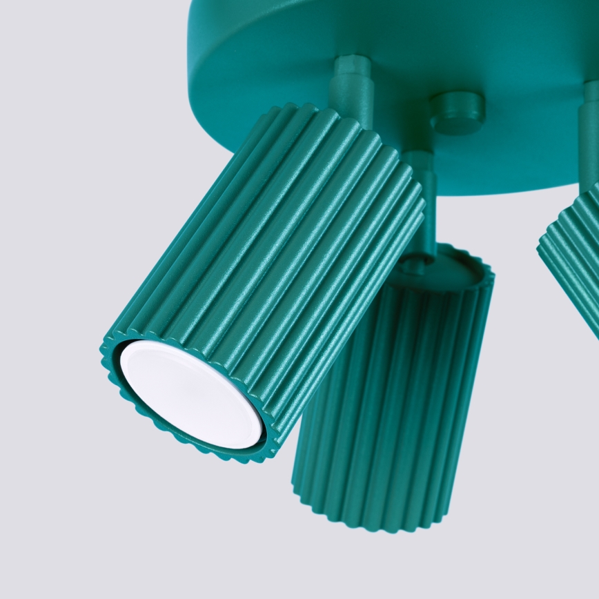 Brilagi - LED bodové svietidlo CRESTO 3xGU10/10W/230V tyrkysové