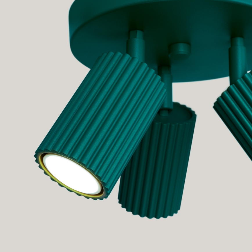 Brilagi - LED bodové svietidlo CRESTO 3xGU10/10W/230V tyrkysové