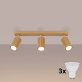 Brilagi - LED bodové svietidlo CRESTO 3xGU10/10W/230V zlaté