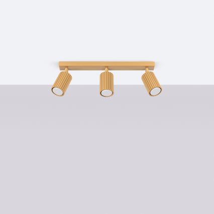 Brilagi - LED bodové svietidlo CRESTO 3xGU10/10W/230V zlaté