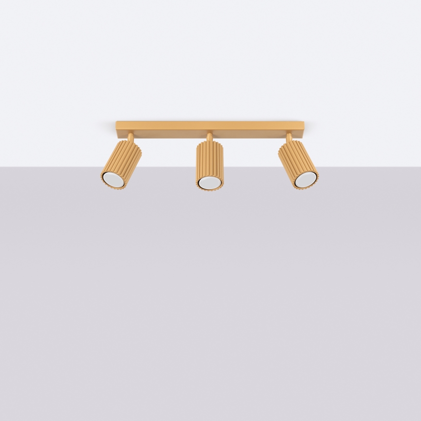 Brilagi - LED bodové svietidlo CRESTO 3xGU10/10W/230V zlaté