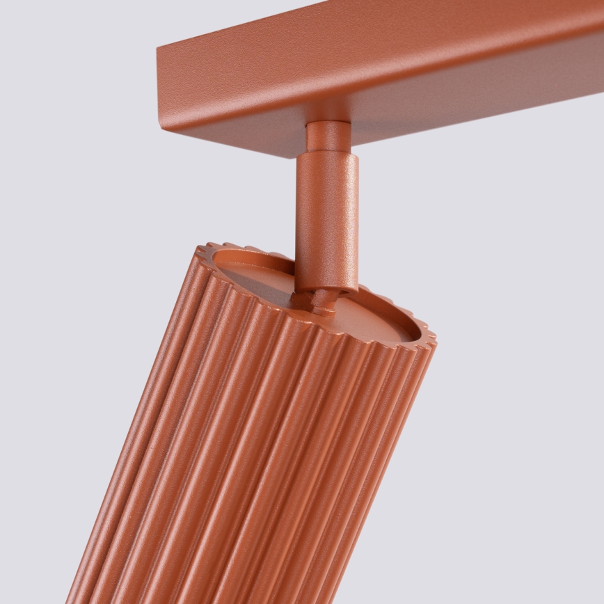 Brilagi - LED bodové svietidlo CRESTO 4xGU10/10W/230V červené