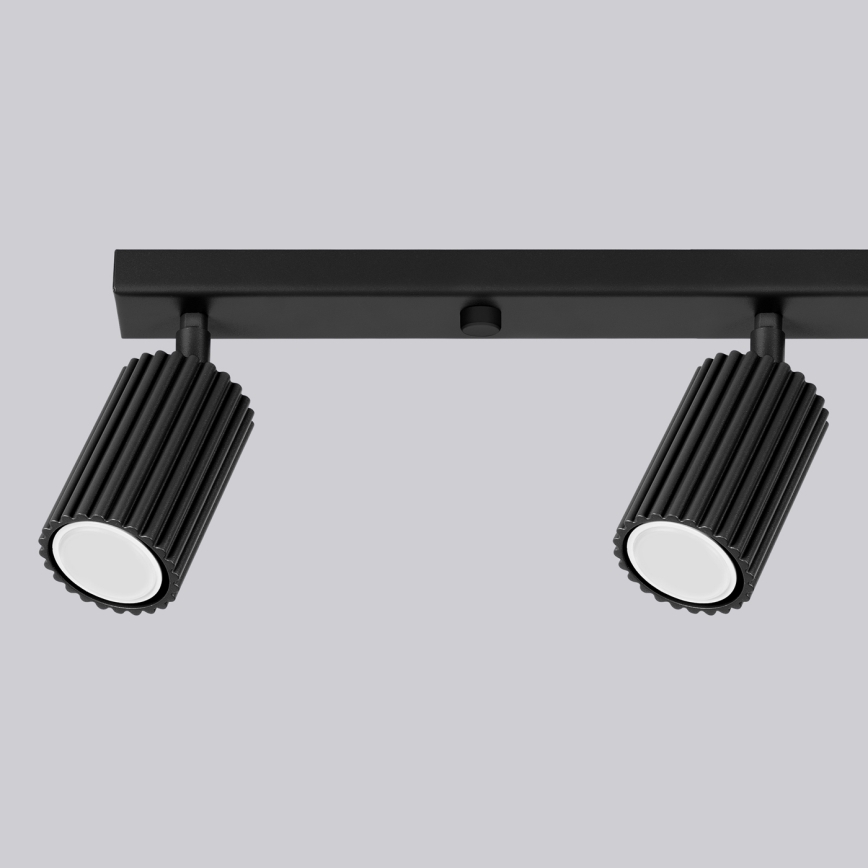 Brilagi - LED bodové svietidlo CRESTO 4xGU10/10W/230V čierna
