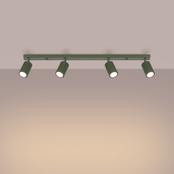 Brilagi - LED bodové svietidlo CRESTO 4xGU10/10W/230V zelené