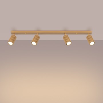 Brilagi - LED bodové svietidlo CRESTO 4xGU10/10W/230V zlaté