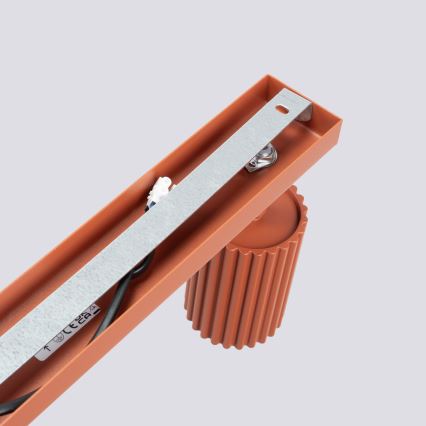 Brilagi - LED bodové svietidlo CRESTO 6xGU10/10W/230V červené