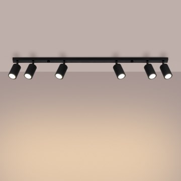 Brilagi - LED bodové svietidlo CRESTO 6xGU10/10W/230V čierna