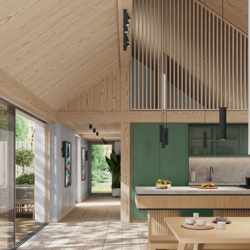 Brilagi - LED bodové svietidlo CRESTO 6xGU10/10W/230V čierna