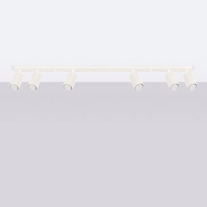 Brilagi - LED bodové svietidlo CRESTO 6xGU10/10W/230V krémové