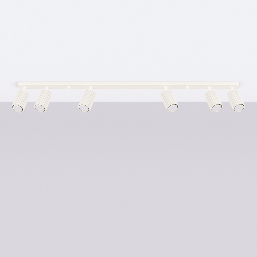 Brilagi - LED bodové svietidlo CRESTO 6xGU10/10W/230V krémové