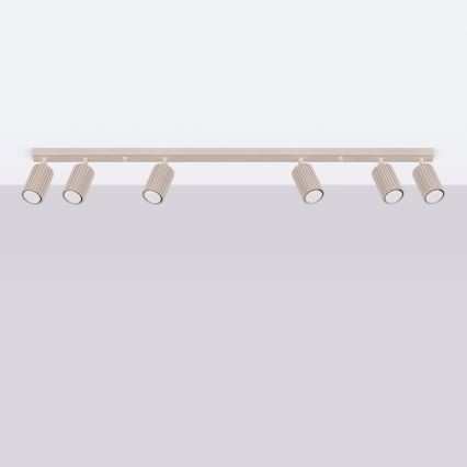 Brilagi - LED bodové svietidlo CRESTO 6xGU10/10W/230V taupe