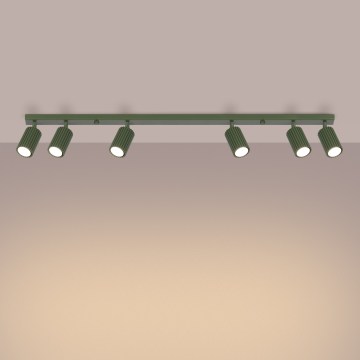 Brilagi - LED bodové svietidlo CRESTO 6xGU10/10W/230V zelené