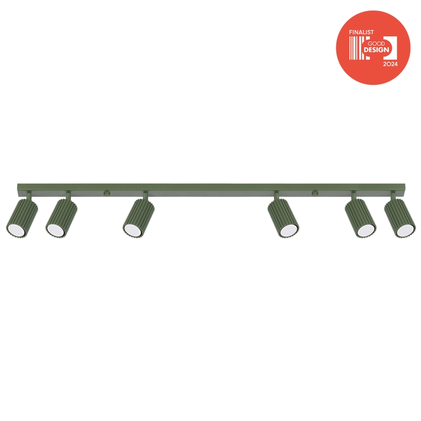 Brilagi - LED bodové svietidlo CRESTO 6xGU10/10W/230V zelené