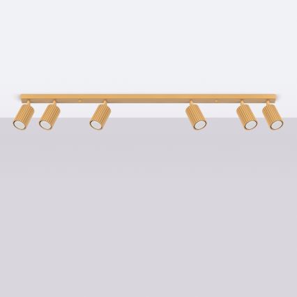 Brilagi - LED bodové svietidlo CRESTO 6xGU10/10W/230V zlaté