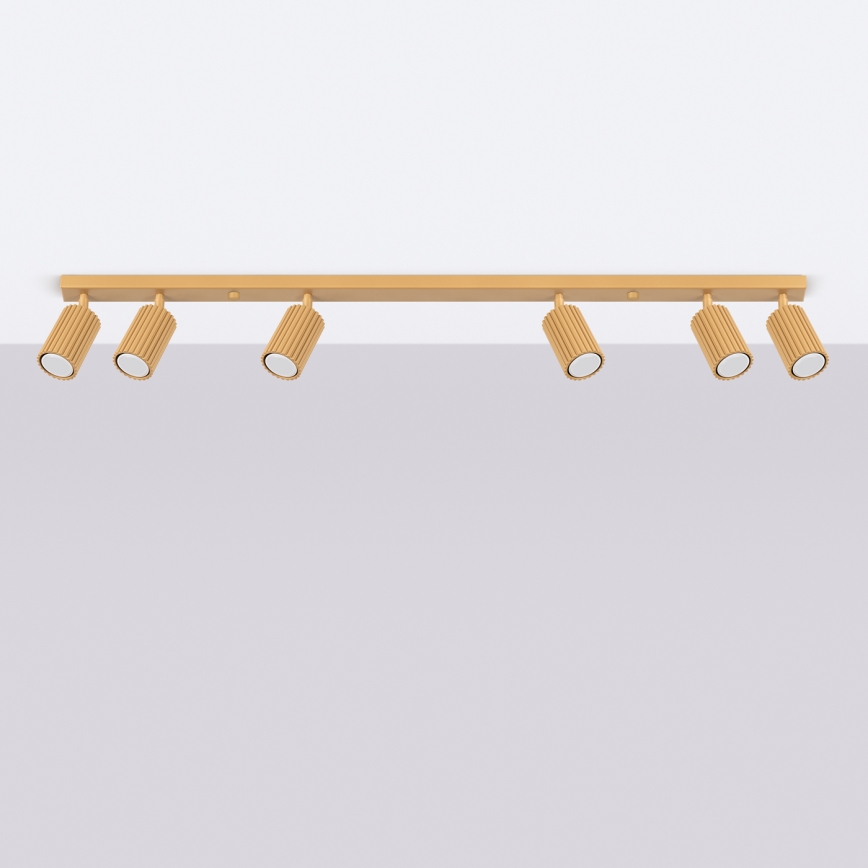 Brilagi - LED bodové svietidlo CRESTO 6xGU10/10W/230V zlaté