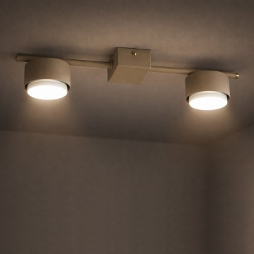 Brilagi - LED bodové svietidlo MONO 2xGX53/12W/230V béžové
