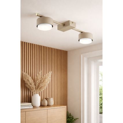 Brilagi - LED bodové svietidlo MONO 2xGX53/12W/230V béžové