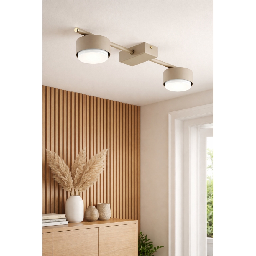 Brilagi - LED bodové svietidlo MONO 2xGX53/12W/230V béžové