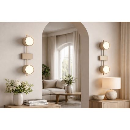 Brilagi - LED bodové svietidlo MONO 2xGX53/12W/230V béžové