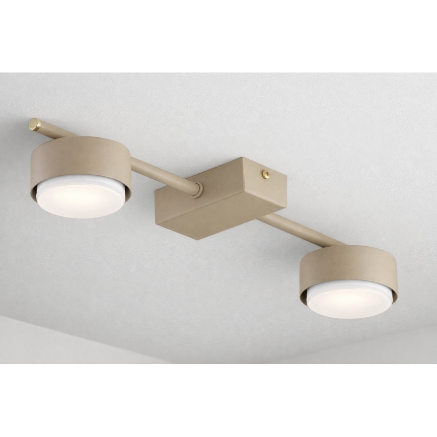 Brilagi - LED bodové svietidlo MONO 2xGX53/12W/230V béžové