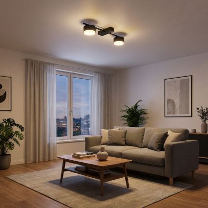 Brilagi - LED bodové svietidlo MONO 2xGX53/12W/230V čierne