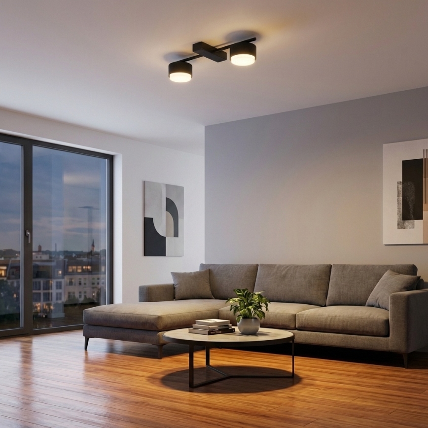 Brilagi - LED bodové svietidlo MONO 2xGX53/12W/230V čierne