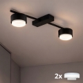 Brilagi - LED bodové svietidlo MONO 2xGX53/30W/230V čierna