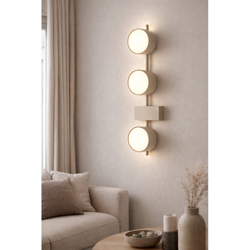 Brilagi - LED bodové svietidlo MONO 3xGX53/12W/230V béžové