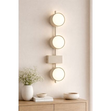 Brilagi - LED bodové svietidlo MONO 3xGX53/12W/230V béžové