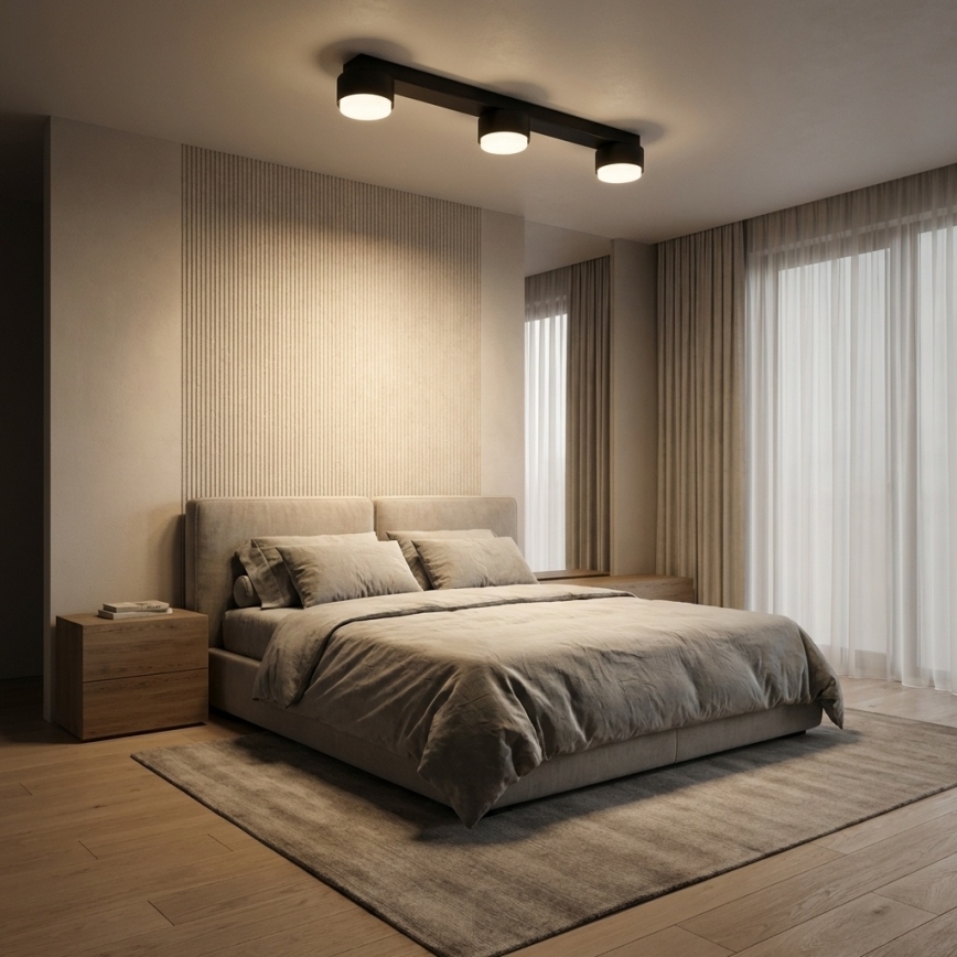 Brilagi - LED bodové svietidlo MONO 3xGX53/12W/230V čierna