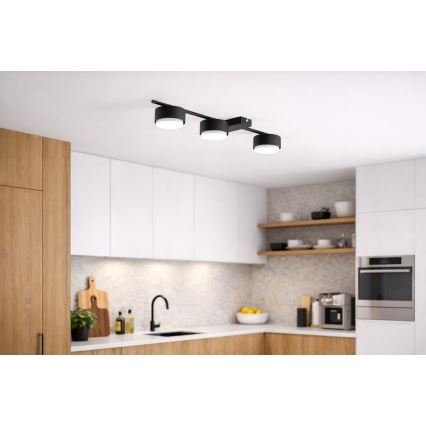 Brilagi - LED bodové svietidlo MONO 3xGX53/12W/230V čierne