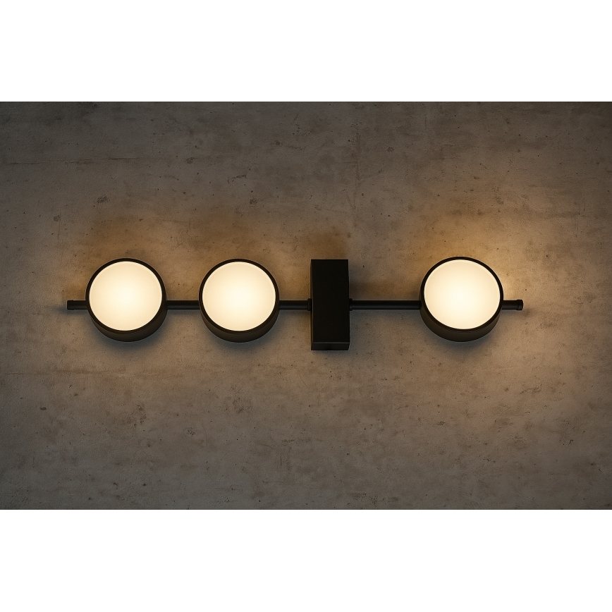 Brilagi - LED bodové svietidlo MONO 3xGX53/12W/230V čierne
