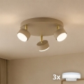 Brilagi - LED Bodové svietidlo MONO 3xGX53/30W/230V béžová/zlatá