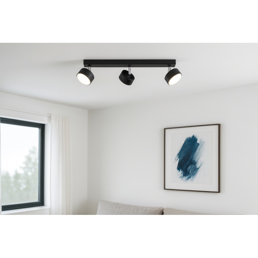 BRILAGI - LED bodové svietidlo MONO 3xGX53/30W/230V čierna