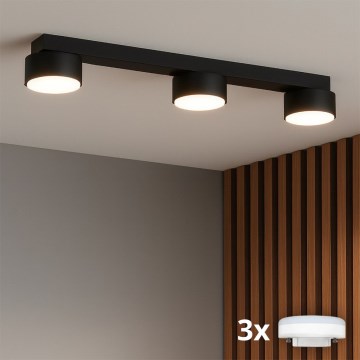 Brilagi - LED bodové svietidlo MONO 3xGX53/30W/230V čierne