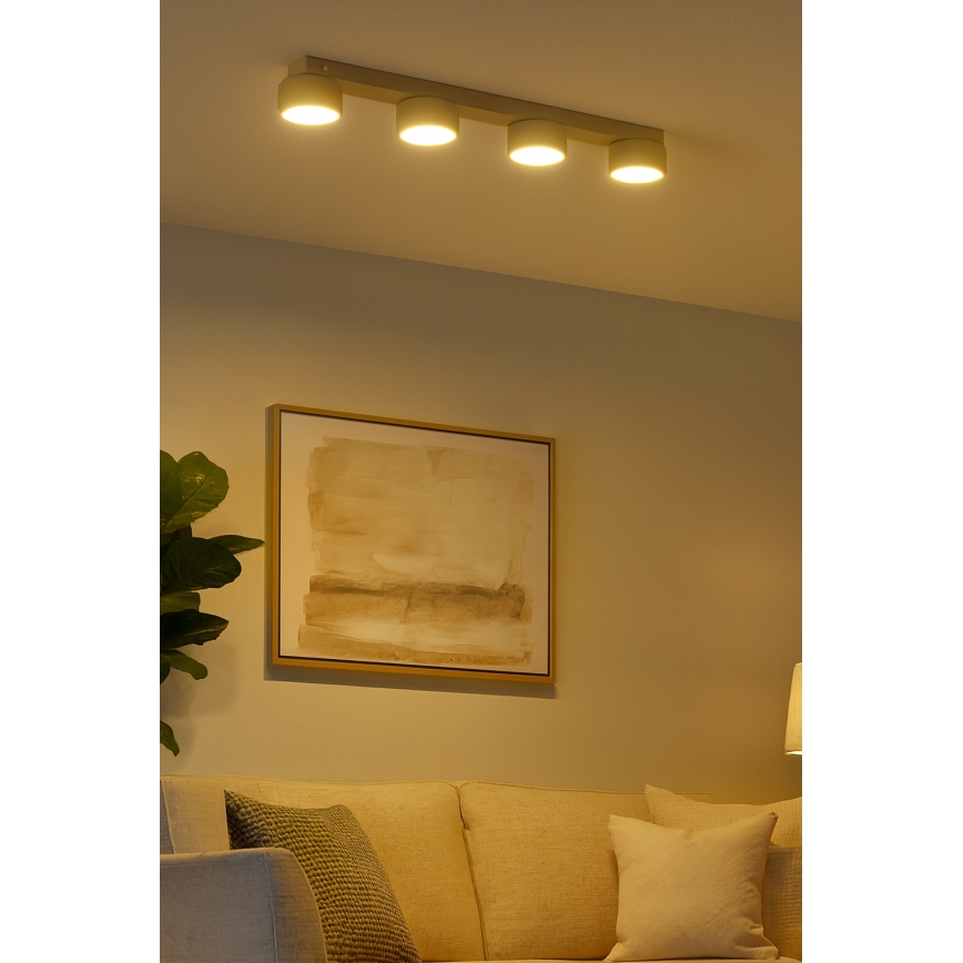 Brilagi - LED bodové svietidlo MONO 4xGX53/12W/230V béžové