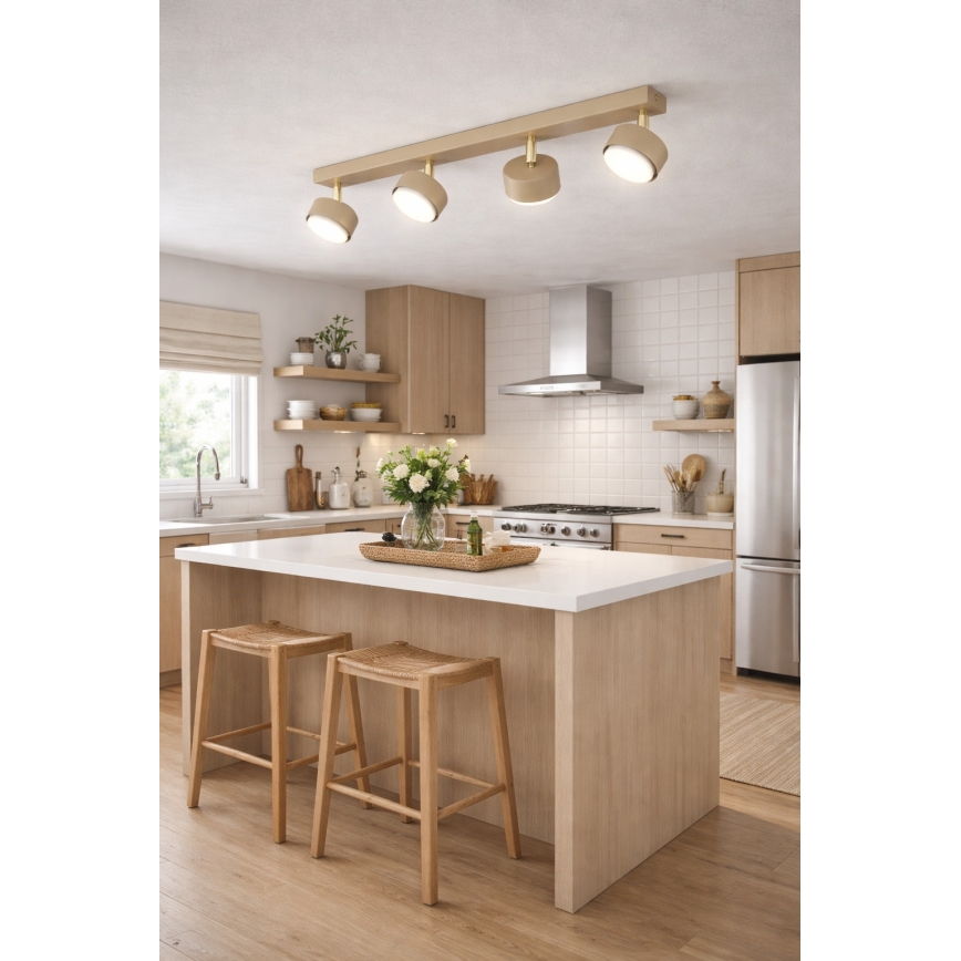 Brilagi - LED bodové svietidlo MONO 4xGX53/12W/230V béžové