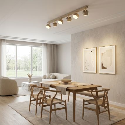 Brilagi - LED Bodové svietidlo MONO 6xGX53/30W/230V béžová/zlatá