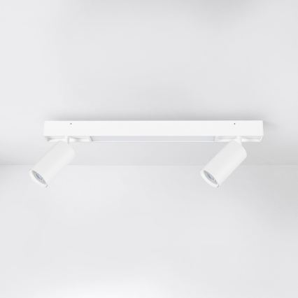 Brilagi - LED Bodové svietidlo SELE 2xGU10/30W/230V + LED/15W biela