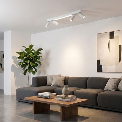 Brilagi - LED bodové svietidlo SELE 4xGU10/30W/230V + LED/20W biela