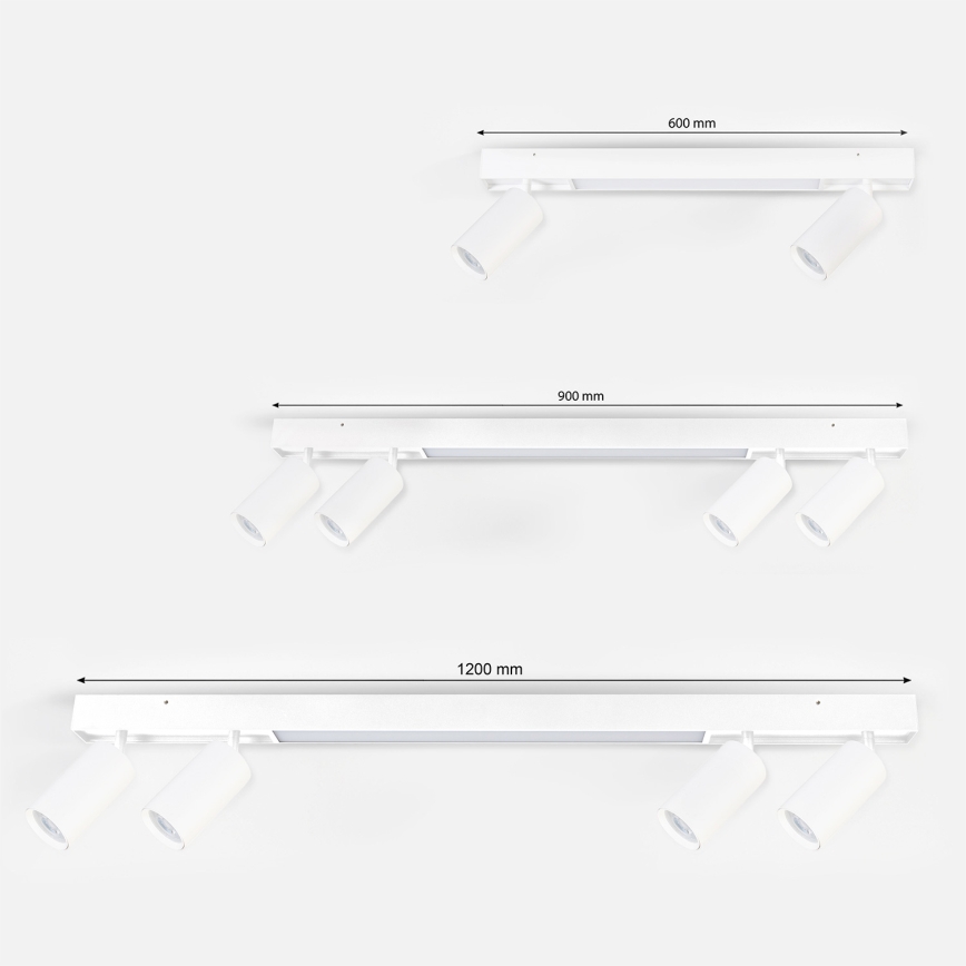 Brilagi - LED bodové svietidlo SELE 4xGU10/30W/230V + LED/20W biela