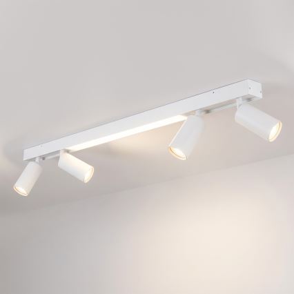 Brilagi - LED Bodové svietidlo SELE 4xGU10/30W/230V + LED/25W biela