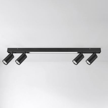 Brilagi - LED bodové svietidlo SELE 4xGU10/30W/230V + LED/25W čierna