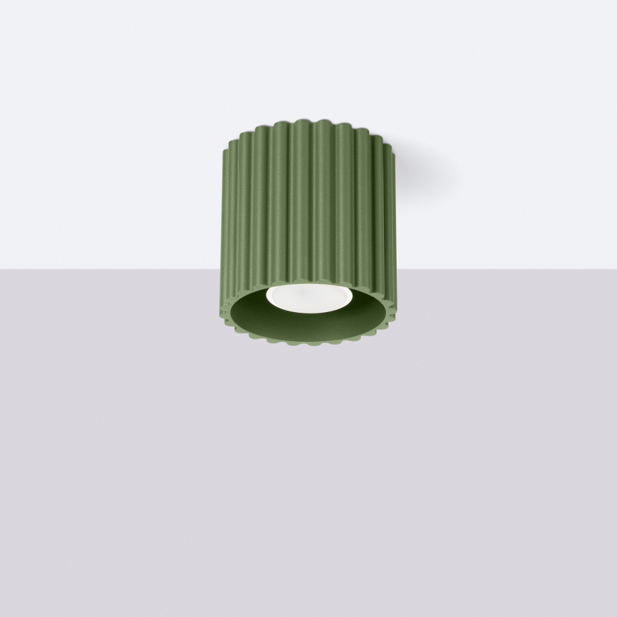 Brilagi - LED bodové svietidlo SFERA 1xGU10/10W/230V pr. 10 cm zelené